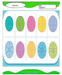 Kesirler Çalışma Sayfaları